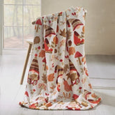 WOODLAND GONKS THROW 130X170CMS